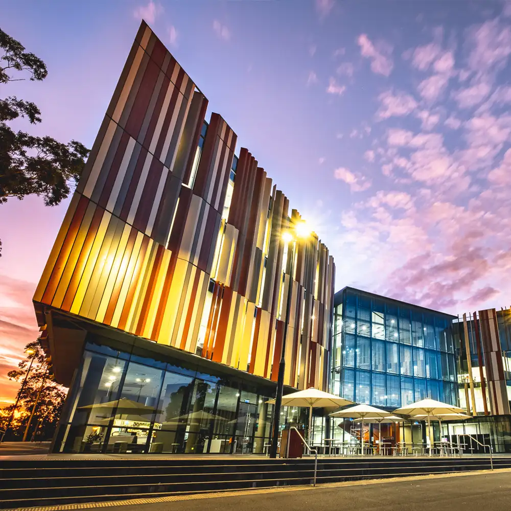 Photo of Macquarie university building, sydney campus