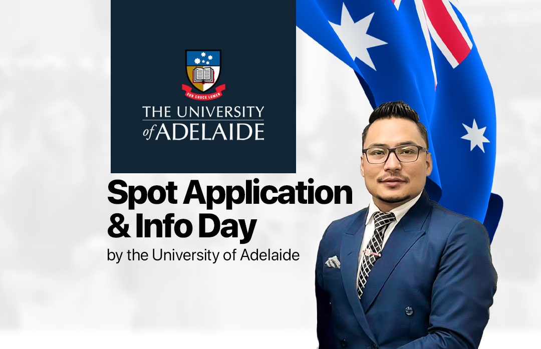 Spot Application & Info Day by The University of Adelaide